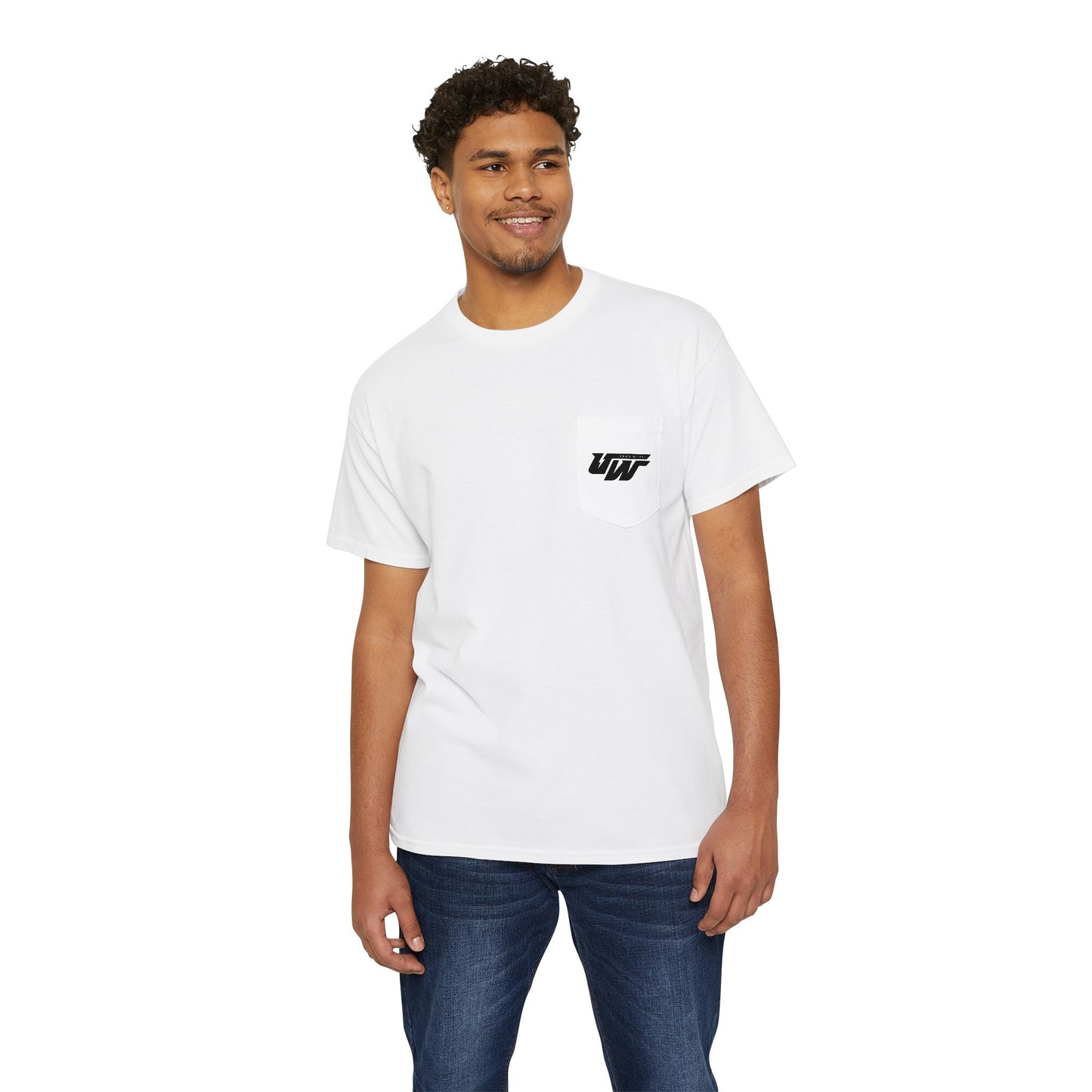 Spark Plug Heavy Cotton Pocket Tee